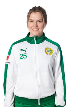 Hammarbys Frida Sjöberg poserar för ett porträtt den 21 mars 2018 i Stockholm.