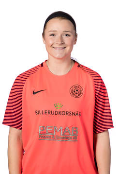 Assis målvakt Danielle Rice poserar för ett porträtt den 21 mars 2018 i Risögrund.