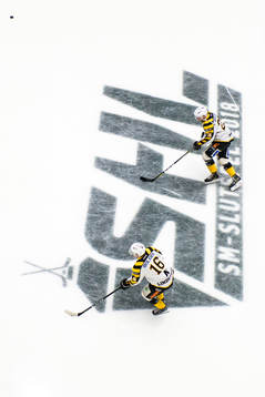 Skellefteås Linus Lindström och Mark Katic