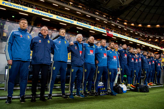 Sveriges assisterande förbundskapten Peter Wettergren,