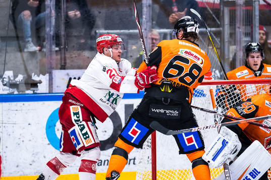 Timrås Johan Johnsson  och Karlskronas Daniel Gunnarsson