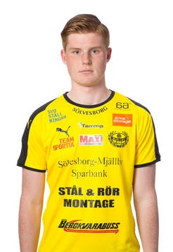 Mjällbys Philip Persson poserar för ett porträtt den 26 mars 2018 i Mjällby.