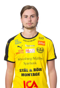 Mjällbys Axel Norén poserar för ett porträtt den 26 mars 2018 i Mjällby.