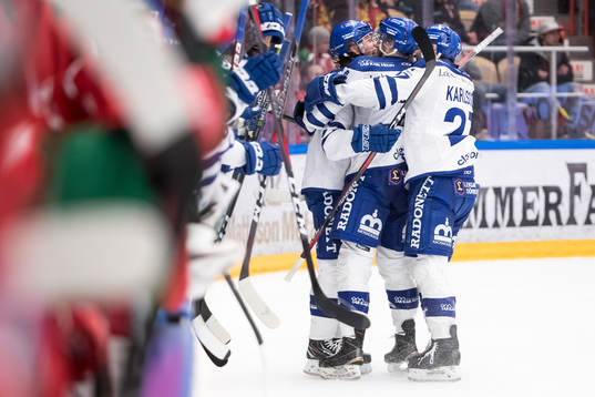 Leksands Filip Johansson jublar