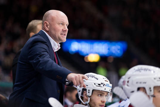 Malmö Redhawks tränare Peter Andersson