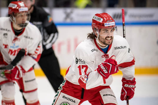 Timrås Alexandre Lavoie jublar