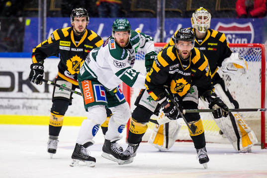 Skellefteås Pontus Petterström , Fredrik Lindgren och
