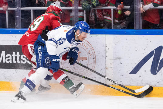 Moras Jacob Nilsson och Leksands Jon Knuts  i