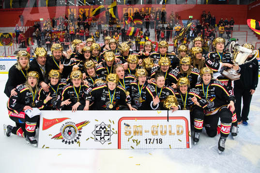 Luleås spelare jublar