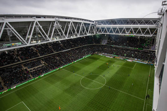 Generell vy över Tele2 Arena