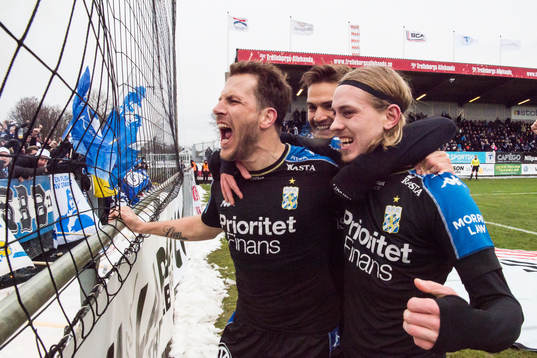 IFK Göteborgs Elias Mar Omarsson jublar