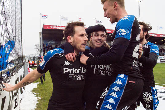 IFK Göteborgs Elias Mar Omarsson jublar