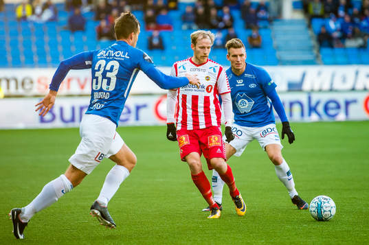 Fredrik Brustad of Molde and Gjermund Åsen of Tromsø and