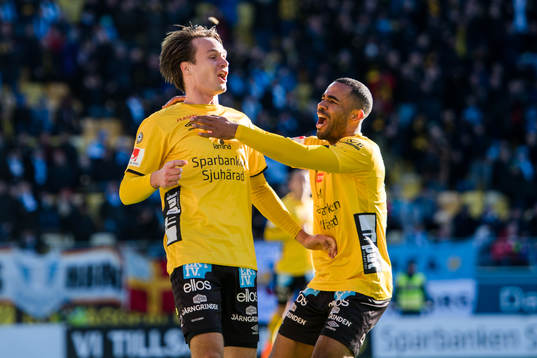 Elfsborgs Viktor Prodell jublar