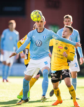 Malmö FFs Sören Rieks och Elfsborgs Adam Lundqvist