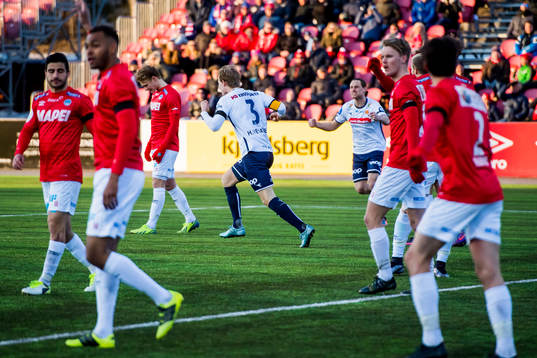 Viljar Helland Vevatne of Viking celebrates after scoring 2-0