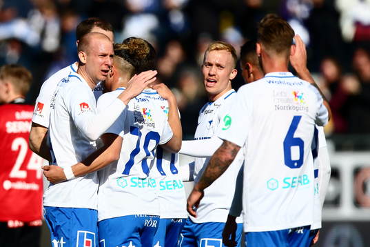 Norrköpings Andreas Johansson, Alexander Jakobsen, Linus