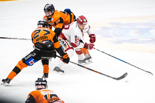 Karlskronas Henrik Nilsson , David Printz och Timrås Anton