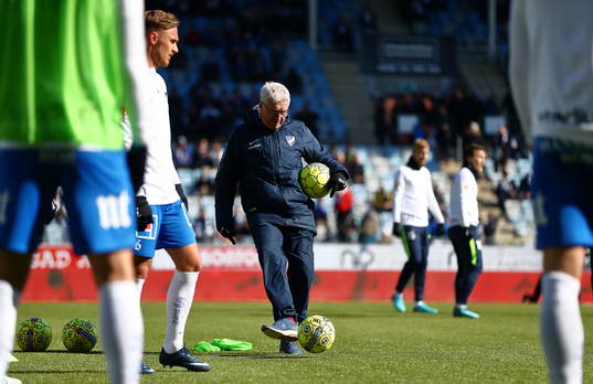 Norrköpings assisterande Stefan Hellberg tränare
