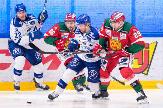 Leksands Oskar Lang och Moras Marcus Fagerudd