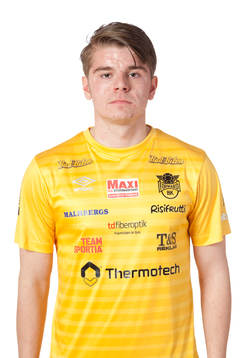 BK Forwards Kevin Johansson poserar för ett porträtt den 4 april 2018 i Örebro.