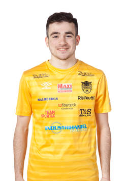 BK Forwards Johan Chamoun poserar för ett porträtt den 4 april 2018 i Örebro.