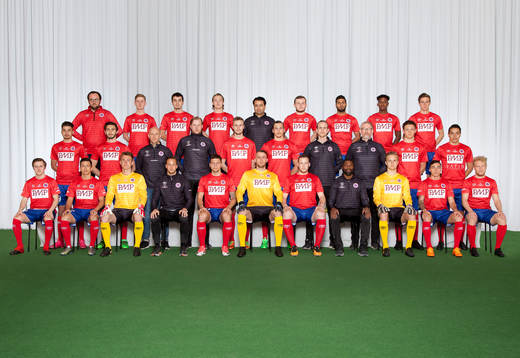  materialare Genc Kodraliu, Linus Engwall, Liridon Jashari Tahiraj, Adam Molin, rekryteringsansvarig Ibbe Bemacce, Pontus Nordström, Gabriel Kopkin, Ibrahim Habib, Felix Bindelöv. Mittenledet från vänster: Phillip Amin, Laurie Bell, sportchef Andreas Östby, målvaktstränare Anton Edselius, Carl Ekstrand Hamrén, Zakariah Epplette, Daniel Nordén Karlsson, materialare Jonas Nytorp, Daniel Hultqvist, Martin Alp. Sittande från vänster: Carl Grundel, Sebastian Loyola Nydén, tränare Jonathan Ederström, Christer Lipovac, Steffen Kraus, Anton Olsson, tränare Samuel Wowoah, Anton Palmér, Deniz Yaldir, Simon Esséus.