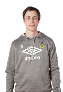 BK Forwards sjukgymnast Simon Karlsson poserar för ett porträtt den 4 april 2018 i Örebro.