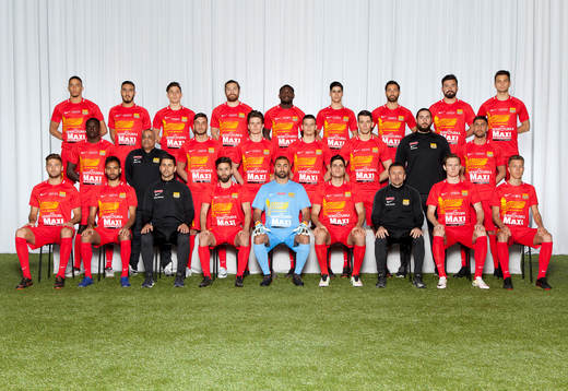  King Hägg Obinongo, George Korkis, Carlos Durmaz, Matias Ledezma, Junior Kamana, Artin Borsali, Alexander Varli, Jonatan Almendra, Marijan Cosic. Mittenledet från vänster: Sitapha Ndure, målvaktstränare Anwar Aly, Charbel Ceylan, Wilhelm Loeper, Alexandar Mutic, Dario Ljuboje, kiropraktor Christian Gabriel, Filip Korkes. Sittande från vänster: Kristijan Cosic, Alekh Singh, assisterande tränare Ilyas Merkes, Nahir Oyal, Gabriel Asso, Nemrud Awrohum, huvudtränare Louay Chanko, Ivo Öjhage, Isac Rojas.