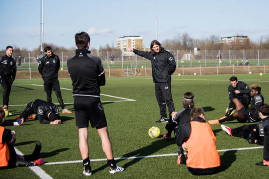 Landskronas tränare Agim Sopi