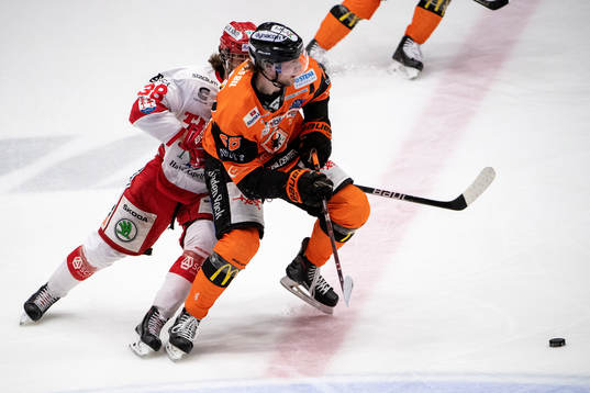 Timrås Jacob Olofsson och Karlskronas Daniel Gunnarsson