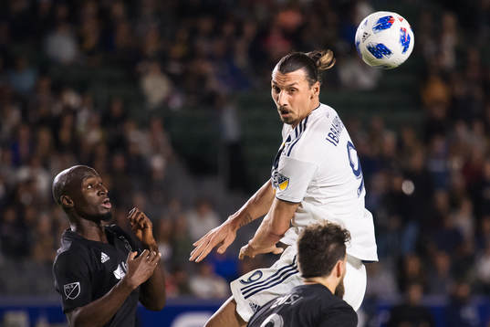 LA Galaxys Zlatan Ibrahimovic