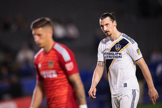 LA Galaxys Zlatan Ibrahimovic
