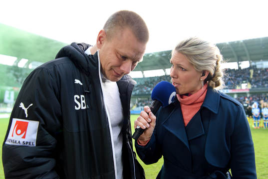 Hammarbys tränare Stefan Billborn