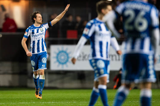 IFK Göteborgs Mikkel Diskerud jublar