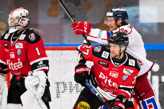 Piteås Olov Lundqvist och Västerviks Jørgen Karterud i