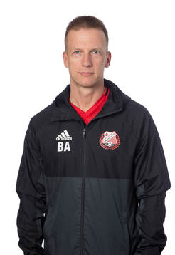 Lidköpings fystränare Björn Andersson poserar för ett porträtt den 10 april 2018 i Lidköping.