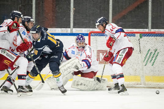 Västerviks Dan Pettersson och Oskar Carlsson och