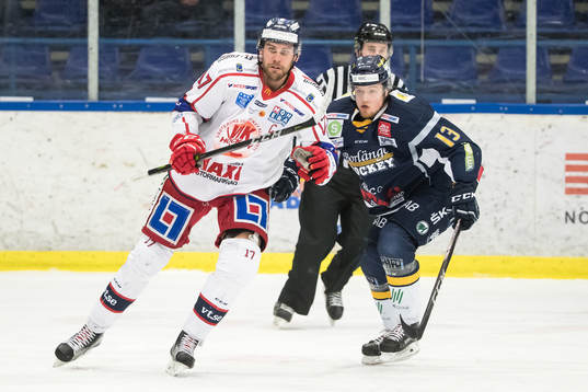 Västerviks Dan Pettersson och Borlänges Adam Byström