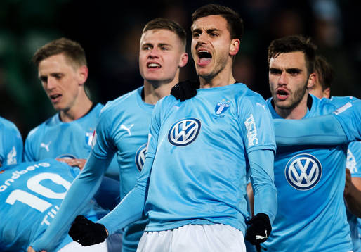 Malmö FFs Alexander Jeremejeff jublar