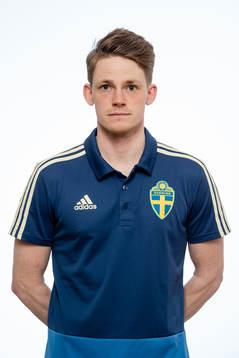 William Strömberg, tränare i P16-landslaget
