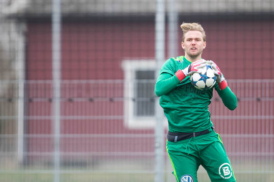 Ängelholms målvakt Linus Müller