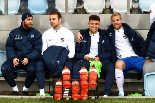 Norrköpings  bänk med Daniel Sjölund,  Lars Krogh