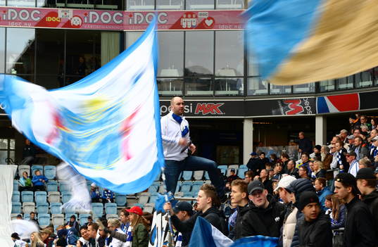 Norrköpings klackledare Pontus Franzén