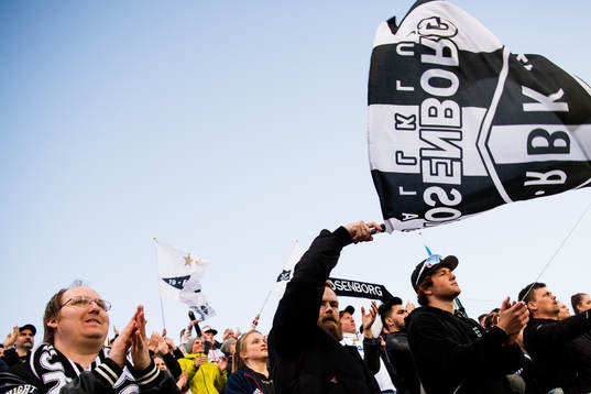 Supporters of Rosenborg