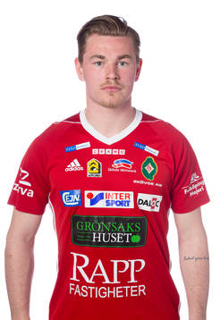 Skövdes Rasmus Örqvist poserar för ett porträtt den 17 april 2018 i Skövde.