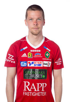 Skövdes Emil Eriksson poserar för ett porträtt den 17 april 2018 i Skövde.
