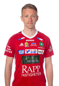Skövdes Hannes Fritzson poserar för ett porträtt den 17 april 2018 i Skövde.