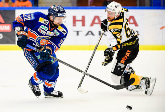 Växjös Janne Pesonen och Skellefteås Fredrik Lindgren