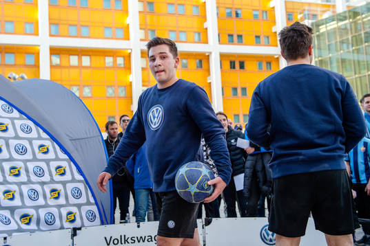 SkillTwins Josef och Jakob El-Zein med en uppvisning den 18 april 2018 i Stockholm.